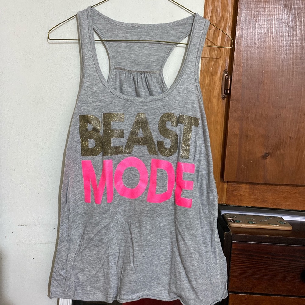 Beast Mode workout tank